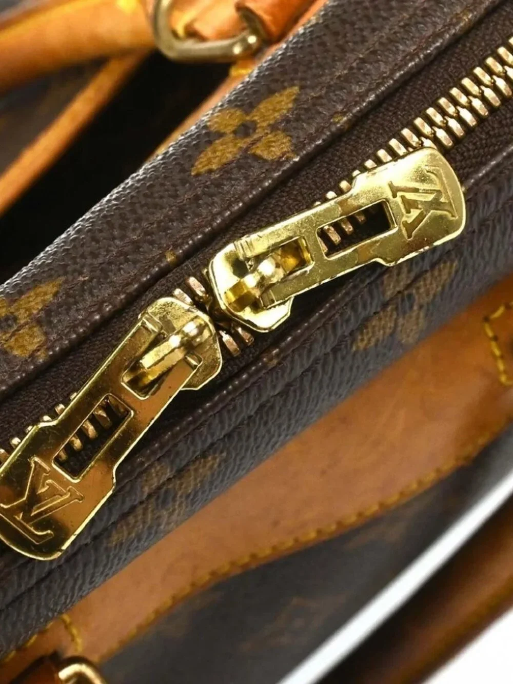 Louis Vuitton Deauville Bowling Vanity Handbag